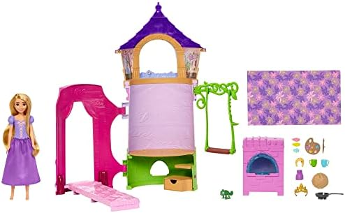 Mattel Disney Princess Rapunzel Tower Doll House Playset