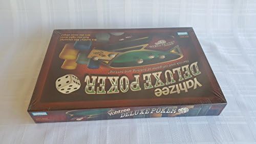 Hasbro Yahtzee Deluxe Poker Game