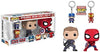 Funko POP Marvel Civil War Hawkeye Spiderman Iron Man Captain America Keychain