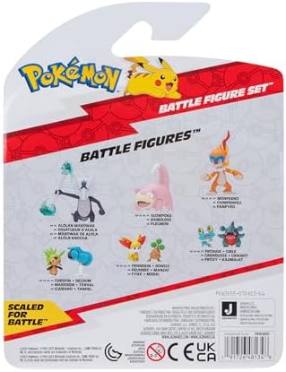 Pokemon Battle Figure 3PK MORPEKO Bulbasaur RABOOT