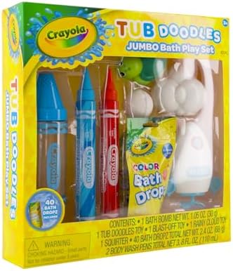 Crayola Bath Tub Doodles Jumbo Bath Time Small