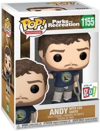 Funko Parks and Rec Andy in Leg Casts POP Vinyl