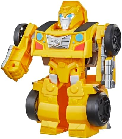 Transformers Rescue Bots Academy Bumblebee Converting Toy Robot Playskool Heroes 6-Inch