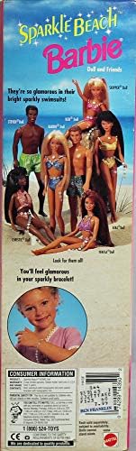 Barbie Mattel Sparkle Beach Ken Barbie Doll with a Bracelet for You