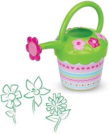 Melissa & Doug Melissa Doug Sunny Patch Pretty Petals Flower Watering Can - Pretend Play