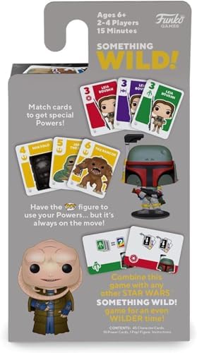 Funko Something Wild Star Wars with Boba Fett Pocket Pop Card Game for 2-4 Players