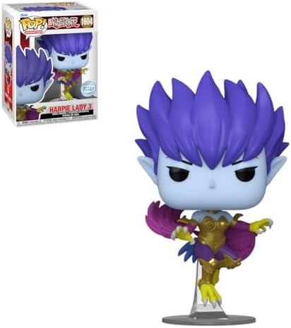 Funko Yu-Gi-Oh Harpie Lady 3 Pop Vinyl Figure Purple