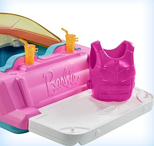 Barbie Boat with Puppy and Themed Fits 3 Doll