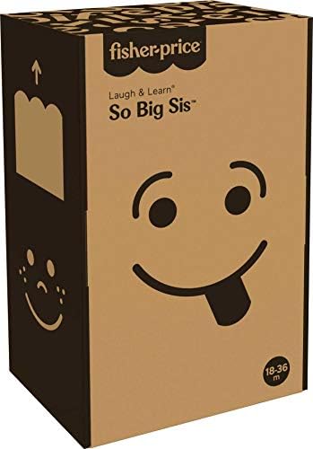 Fisher-Price Toddler Learning Toy Laugh Learn So Big Sis Plush