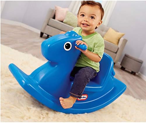 Little Tikes Rocking Horse Blue 33.00 L x 10.00 W x 17.50 H Inches