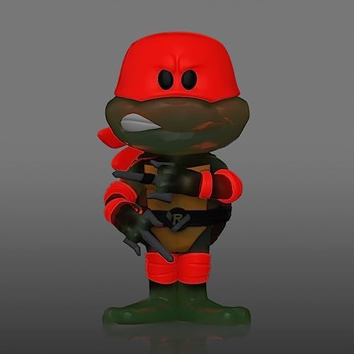 Funko Vinyl SODA Teenage Mutant Ninja Turtles TMNT - Raphael - 16 Odds for Rare Chase Variant - Collectable Vinyl Figure