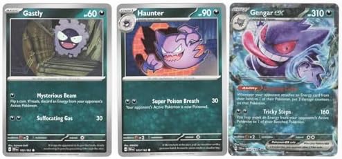 Pokemon Gengar ex 104162 - Pokemon Temporal Forces - 2 Card Set - Double Rare