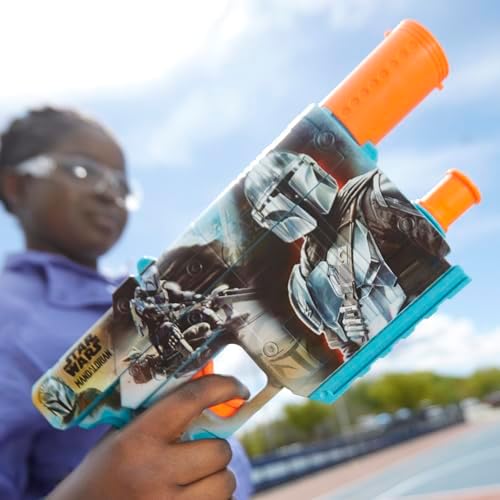 Nerf Star Wars The Mandalorian Dart Blaster 12 Elite Darts Internal Clip Easter Gifts for