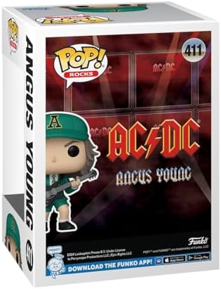 Funko POP Rocks ACDC - Angus Young - Green - Collectable Vinyl Figure