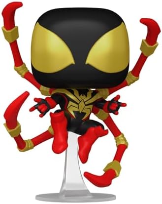 Funko POP Marvel Spider-Man Comics - Miles Morales Iron Spider - 16 Odds for Rare Chase Variant - Marvel Comics - Collectable Vinyl Figure