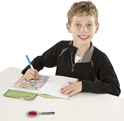 Melissa & Doug Melissa Doug On the Go Secret Decoder Activity Book - The Case of the