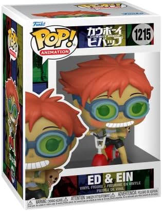 Funko Pop Animation Cowboy Bebop - Edward on Scooter with EIN