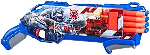 Nerf Transformers Optimus Primal Dart Blaster 16 Nerf Elite Darts Gifts for 8 Year Old
