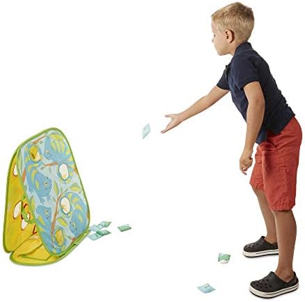 Melissa & Doug Melissa Doug Verdie Chameleon Beanbag Toss Two Challenging 8 Pieces