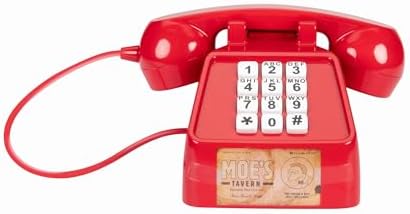 Disney The Simpsons Moe's Prank Phone Feature Iconic Telephone from Moe's Tavern Over 10