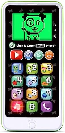 LeapFrog Chat and Count Emoji Phone Green