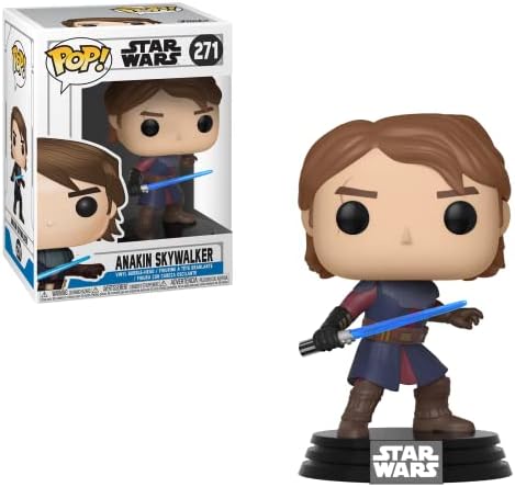 Funko POP Star Wars Clone Wars - Anakin Skywalker Funko Vinyl Figure Bundled with