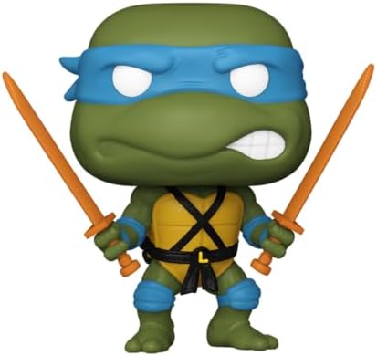 Funko POP TV Teenage Mutant Ninja Turtles TMNT - Leonardo - 16 Odds for Rare Chase Variant - Collectable Vinyl Figure