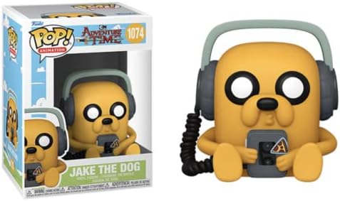 Funko Pop Animation Adventure Time - Jake with Player Vinyl Figure Bundled with