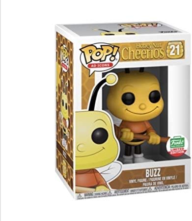 Funko POP Ad Icons Honey Nut Cheerios Buzz The Bee Bundle