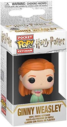 Funko Pop Keychain HP - Ginny Weasley - Yule - Harry Potter Novelty Keyring - Collectable
