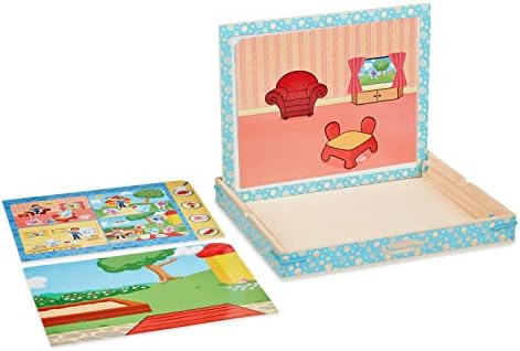 Melissa & Doug Melissa Doug Blue's Clues You Wooden Magnetic Picture Game 48 Pieces