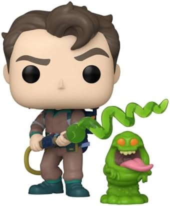 Funko POPBuddy The Real Ghostbusters - Dr. Peter Venkman with Slimer - The Real Ghostbusters - Collectable Vinyl Figure