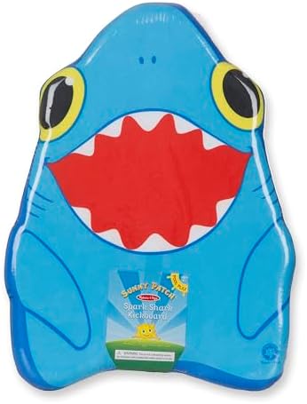 Melissa & Doug Melissa Doug Sunny Patch Spark Shark Kickboard - Learn-to-Swim Pool Toy