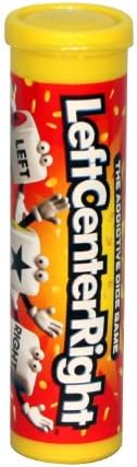 Spin Master Left Center Right Dice Game - Styles Vary TubeTin