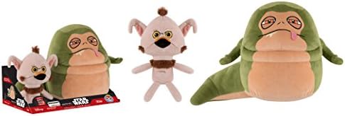 Funko Galactic Plushies Star Wars Jabba The Hutt and Salacious B. Crumb Game