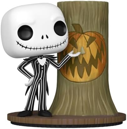 Funko POP Deluxe Disney The Nightmare Before Christmas 30th - Jack Skellington with H.Town Door - Disney The Nightmare Before Christmas - Collectable Vinyl Figure