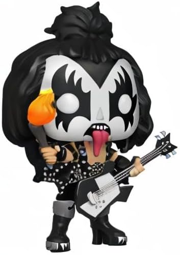Funko POP Rocks KISS - The Demon Gene Simmons Funko Vinyl Figure Bundled with Compatible