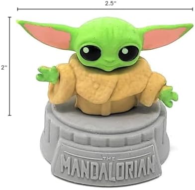 Disney Star Wars Mandalorian The Child Yoda Eraser Figure Figurine