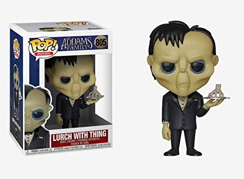 Funko Pop Movies Addams Family - Lurch with Thing Multicolor One-Size