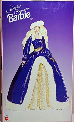 Barbie 1996 Special Occasion Blue Gown