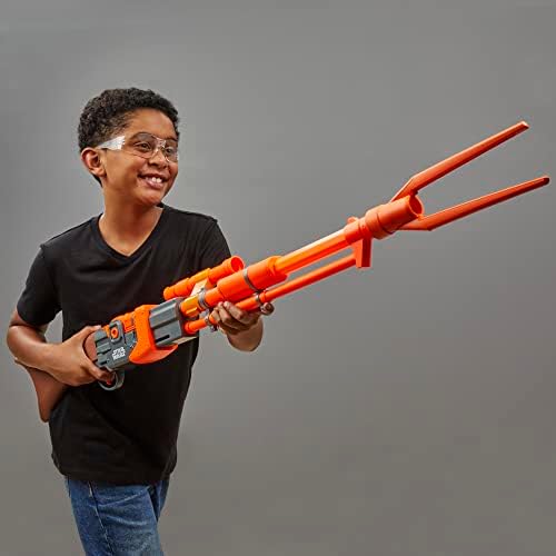 Nerf Star Wars Amban Phase-Pulse Blaster The Mandalorian Scope 10 Official Elite Darts