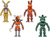 Funko Pop Five Nights at Freddy's Dreadbear Action Figures Set of 4 - Dreadbear Grim Foxy