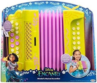 Disney Encanto Mirabel's Musical Accordion - Great as Costume Accessory or for Pretend