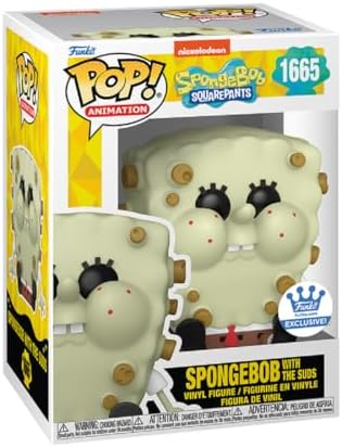 Funko Pop Animation Nickelodeon's SpongeBob Squarepants - SpongeBob with the Suds Funko
