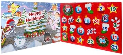 Pokemon PKW3624 Battle Figure Deluxe Advent Calendar 2024 Official Pokemon Calendar with