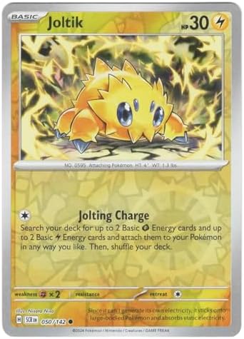 Pokemon - Joltik 050142 - Stellar Crown Reverse Foil - Single Card