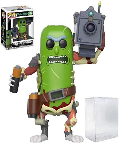 Funko Pop Animation Rick and Morty - Pickle Rick with Laser Cannon 332 Vinyl Figure