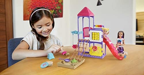 Barbie Skipper Babysitters Inc. Climb 'n Explore Playground Dolls Playset