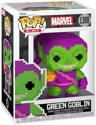 Funko Pop Marvel 8-Bit - Green Goblin - Marvel Comics - Marvel Comics - Vinyl Figure - -