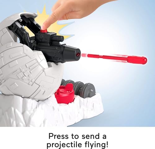 Fisher-Price Imaginext Star Wars Rebel Base Cannon Launcher with Luke Skywalker Metal